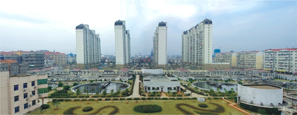 江西最大污水處理廠——南昌朝陽(yáng)污水處理廠二期工程（省、市優(yōu)良工程，獲滕王閣杯）